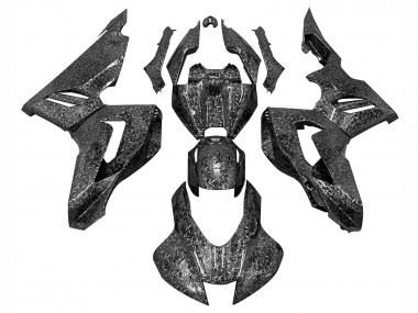 Carenados Moto Honda CBR1000RR-R 2020-2023 - Negro Falsificado FibraCarbono Baratos