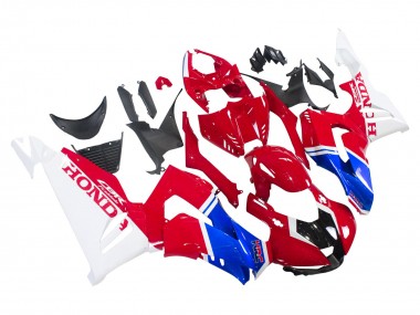 Kits Carenados Moto Honda CBR1000RR-R 2020-2023 - Blanco Rojo Azul HRC Baratos