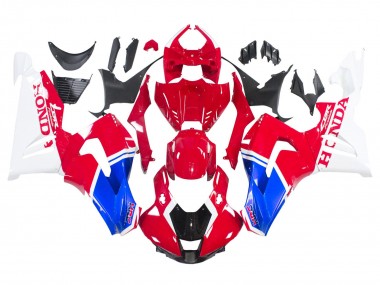 Kits Carenados Moto Honda CBR1000RR-R 2020-2023 - Blanco Rojo Azul HRC Baratos