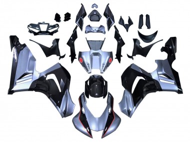 Carenados Moto Honda CBR1000RR-R 2020-2023 - Plata Negro Brillante Baratos