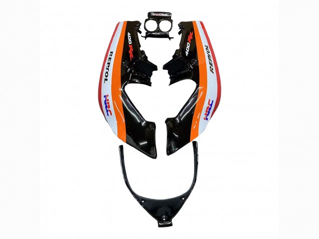 Carenados Moto Honda CBR400RR NC23 1987-1989 - Naranja Blanco Rojo Negro Brillante Repsol HRC Baratos
