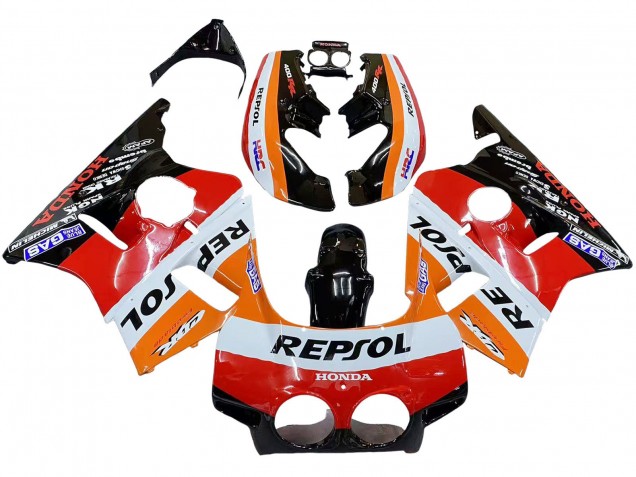 Carenados Moto Honda CBR400RR NC23 1987-1989 - Naranja Blanco Rojo Negro Brillante Repsol HRC Baratos