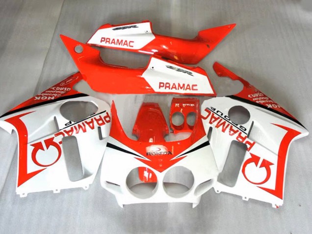 Carenados Moto Honda CBR400RR NC23 1987-1989 - Naranja Blanco Pramac Baratos