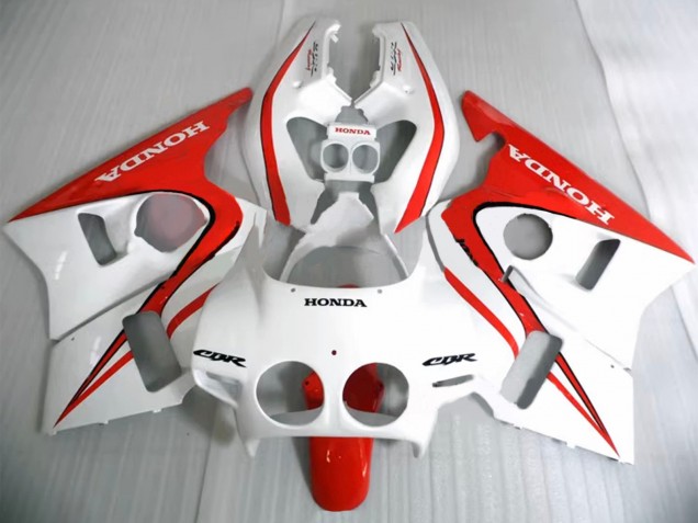 Carenados Moto Honda CBR400RR NC23 1987-1989 - Blanco Rojo Baratos