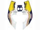 Carenados Moto Honda CBR400RR NC23 1987-1989 - Blanco Amarillo Azul Rothmans Baratos