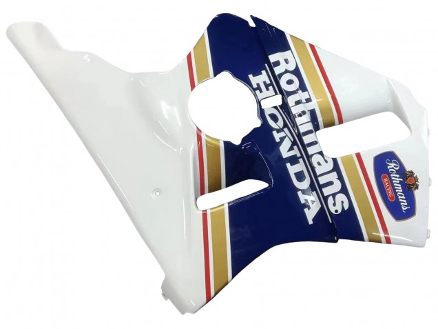 Carenados Moto Honda CBR400RR NC23 1987-1989 - Blanco Amarillo Azul Rothmans Baratos