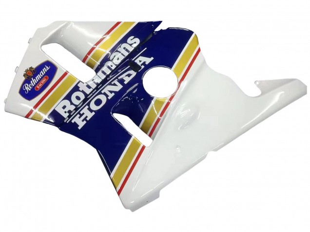 Carenados Moto Honda CBR400RR NC23 1987-1989 - Blanco Amarillo Azul Rothmans Baratos