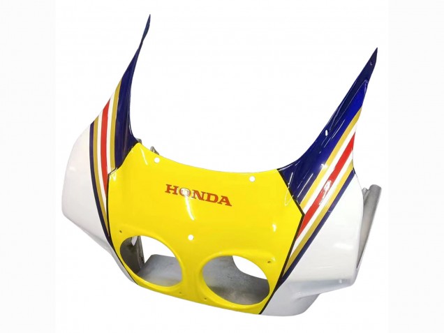 Carenados Moto Honda CBR400RR NC23 1987-1989 - Blanco Amarillo Azul Rothmans Baratos