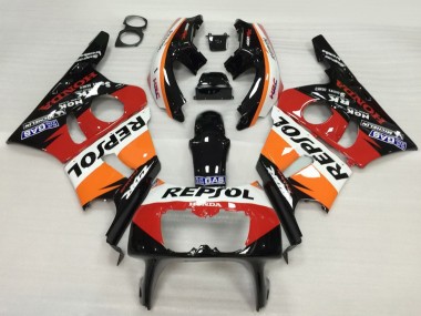 Carenado Moto Honda CBR400RR NC23 1987-1989 - Naranja Blanco Rojo Negro Brillante Repsol HRC Baratos