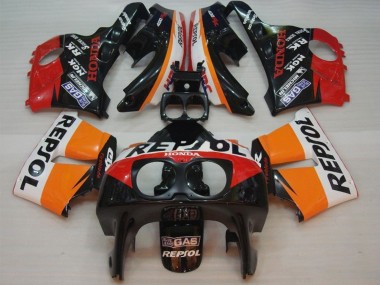 Carenados Moto Honda CBR400RR NC29 1990-1999 - Naranja Blanco Rojo Negro Brillante Repsol HRC Baratos