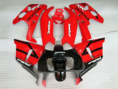 Carenados Moto Honda CBR400RR NC29 1990-1999 - Rojo Negro Brillante Fireblade Baratos