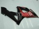 Carenados Moto Suzuki GSXR 1000 2005-2006 - Rojo Plata Negro Brillante Baratos
