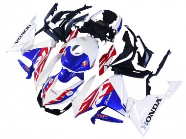 Carenado Moto Honda CBR400R 2022 - Blanco Rojo Azul Baratos