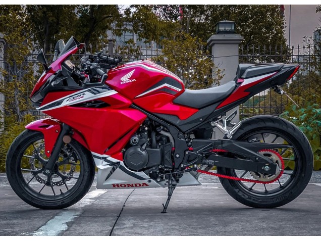 Carenados Moto Honda CBR400R 2022 - Rojo Blanco Baratos