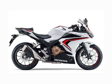 Carenados Moto Honda CBR400R 2022 - Blanco Rojo Negro Brillante Baratos