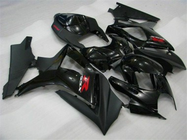 Carenados Moto Suzuki GSXR 1000 2007-2008 - Negro Brillante Negro Mate Rojo Baratos