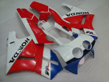 Carenados Moto Honda VFR400R NC30 1988-1992 - Blanco Rojo Azul Baratos