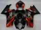Carenados Moto Suzuki GSXR 1000 2007-2008 - Negro Naranja Baratos