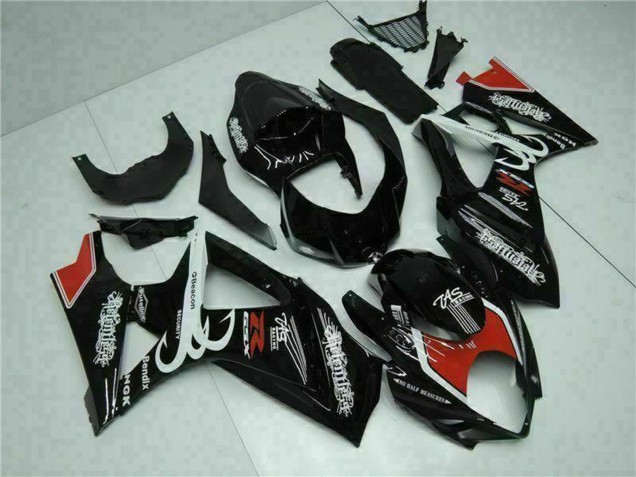 Carenados Moto Suzuki GSXR 1000 2007-2008 - Negro Brillante Rojo Blanco Baratos