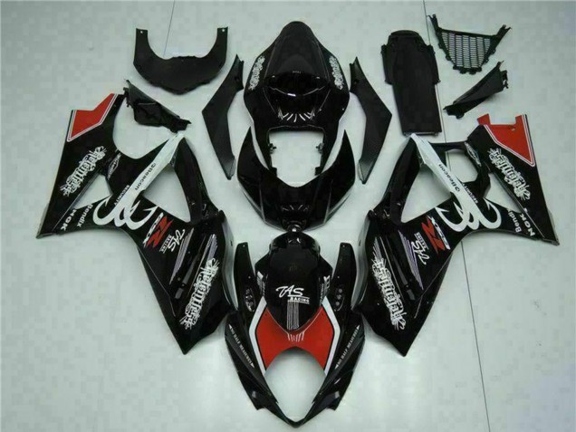 Carenados Moto Suzuki GSXR 1000 2007-2008 - Negro Brillante Rojo Blanco Baratos