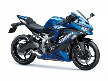 Carenados Moto Kawasaki ZX25R ZX-25R 2019-2025 - Azul Blanco Negro Mate Baratos