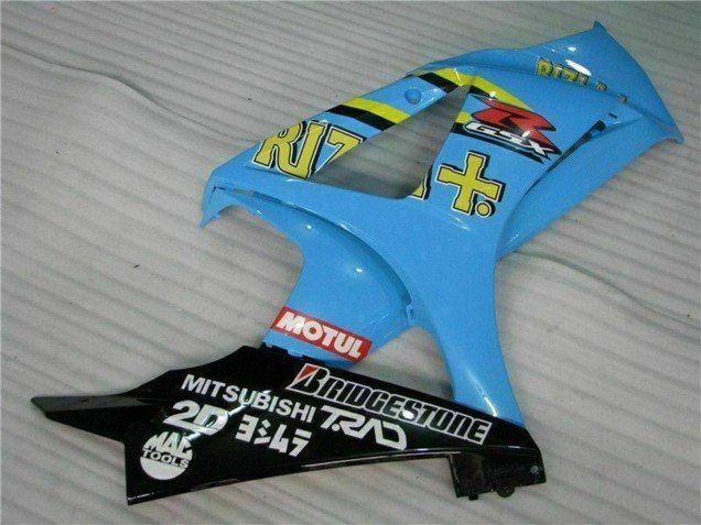 Kits Carenado Moto Suzuki GSXR 1000 2007-2008 - Azul Oro Negro Rizla Baratos