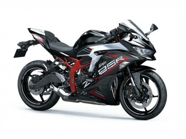 Carenados Moto Kawasaki ZX25R ZX-25R 2019-2025 - Plata Rojo Negro Baratos