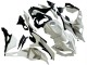 Carenados Moto Kawasaki ZX25R ZX-25R 2019-2025 - Blanco Plata Verde Negro Trick Star Baratos