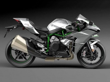 Carenados Moto Kawasaki Ninja H2 2015-2022 - Plata Baratos