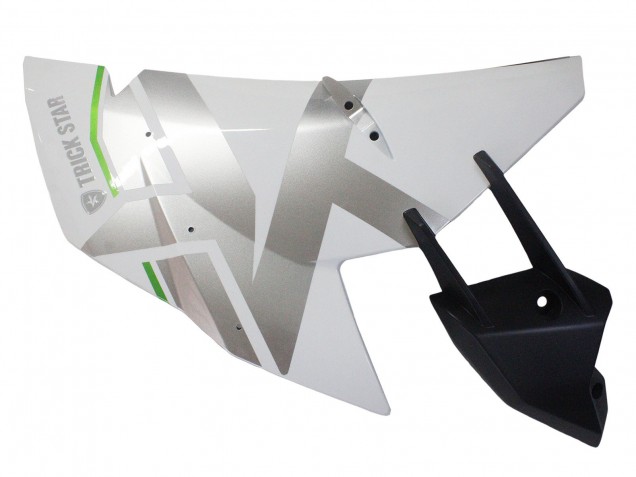 Carenados Moto Kawasaki Ninja H2 2015-2022 - Blanco Plata Verde Baratos