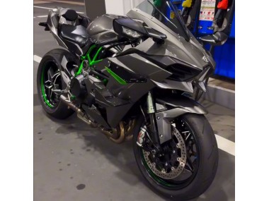 Carenado Moto Kawasaki Ninja H2 2015-2022 - Gris Baratos
