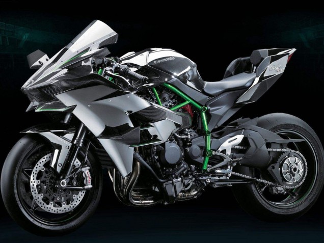 Kits Carenado Moto Kawasaki Ninja H2 2015-2022 - Gris Baratos