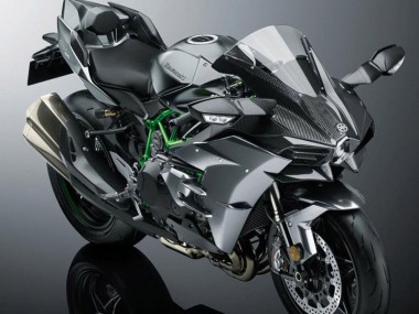 Carenado Moto Kawasaki Ninja H2 2015-2022 - Gris Baratos