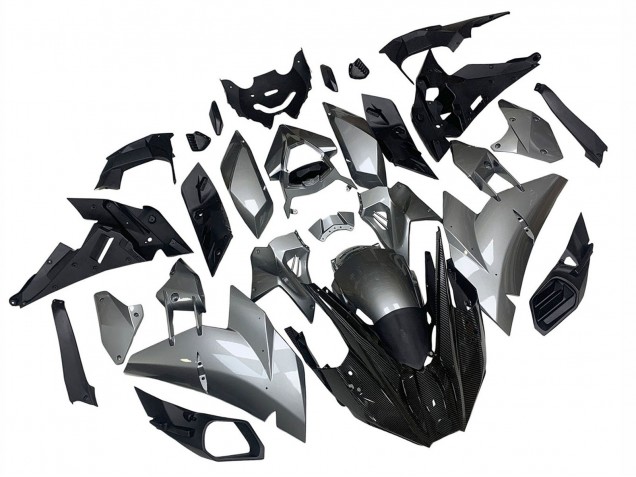 Carenados Moto Kawasaki Ninja H2 2015-2022 - Plata Negro FibraCarbono Baratos