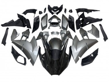 Carenados Moto Kawasaki Ninja H2 2015-2022 - Plata Negro FibraCarbono Baratos