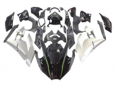Carenados Moto Kawasaki Ninja H2 2015-2022 - Negro Plata Verde Baratos