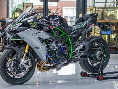 Carenados Moto Kawasaki Ninja H2 2015-2022 - Gris Baratos