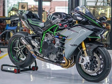 Carenados Moto Kawasaki Ninja H2 2015-2022 - Gris Baratos
