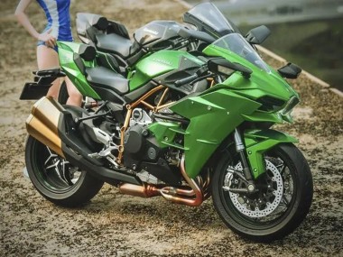 Carenados Moto Kawasaki Ninja H2 2015-2022 - Verde Baratos