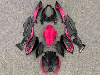Carenados Moto Kawasaki Z400 2018-2024 - Negro Mate Bright Rosa Baratos