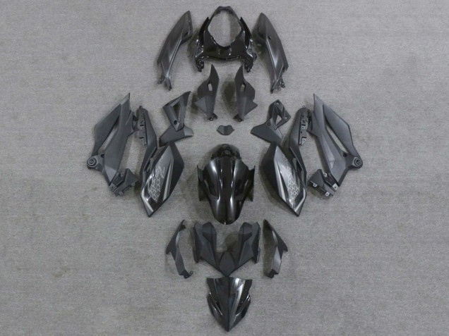 Carenados Moto Kawasaki Z400 2018-2024 - Negro Mate Negro Brillante Baratos