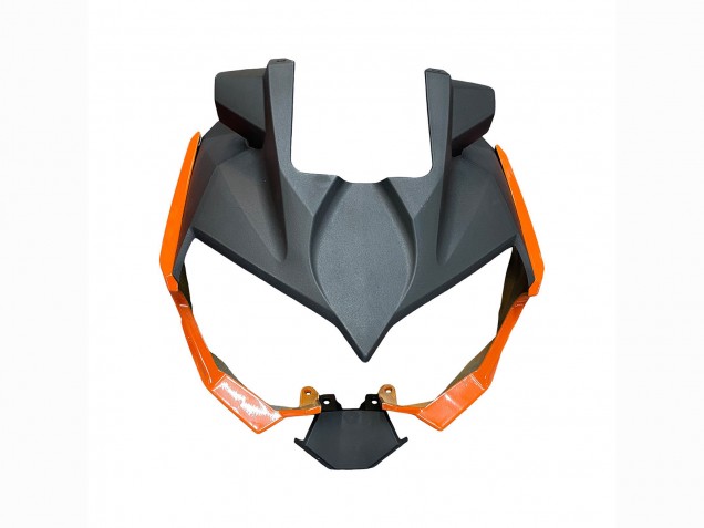 Carenados Moto Kawasaki Z400 2018-2024 - Naranja Negro Brillante Baratos