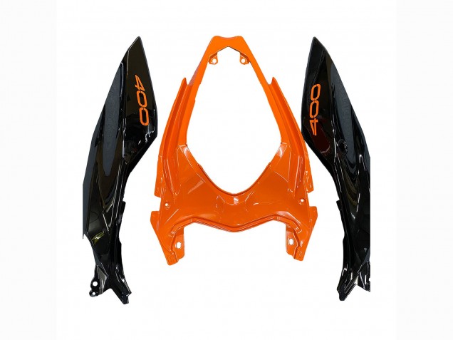 Carenados Moto Kawasaki Z400 2018-2024 - Naranja Negro Brillante Baratos