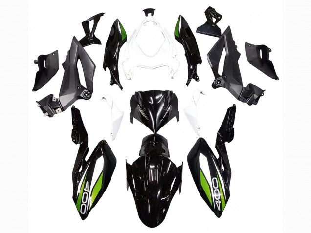 Carenados Moto Kawasaki Z400 2018-2024 - Blanco Negro Brillante Verde Baratos