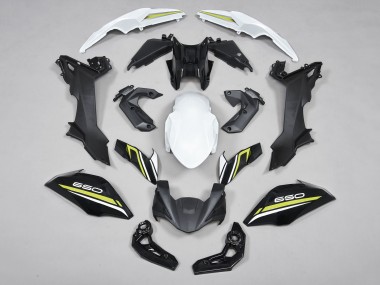 Carenados Moto Kawasaki Ninja Z650 2017-2019 - Negro Blanco Amarillo Baratos