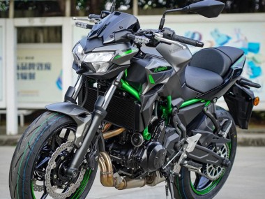 Carenados Moto Kawasaki Ninja Z650 2020-2023 - Negro Verde Baratos