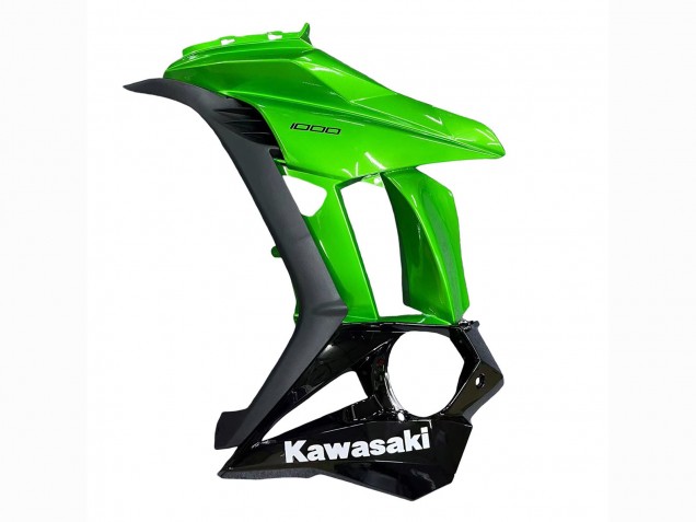 Carenados Moto Kawasaki Z1000SX 2010-2016 - Negro Brillante Negro Mate Verde Baratos