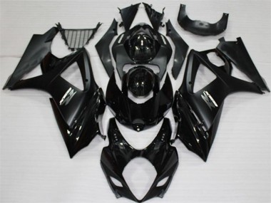 Carenados Moto Suzuki GSXR 1000 2007-2008 - Negro Brillante Negro Mate Blanco Baratos