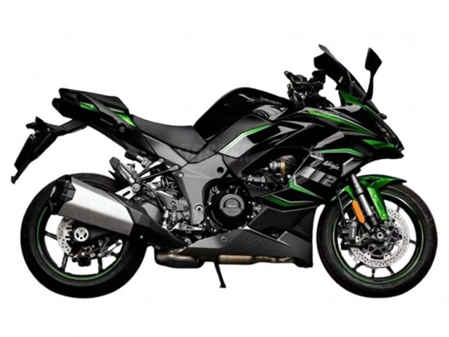 Carenado Moto Kawasaki Z1000SX 2020-2025 - Negro Verde Ninja Baratos