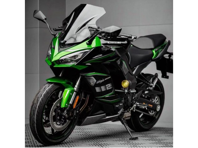Carenado Moto Kawasaki Z1000SX 2020-2025 - Negro Verde Ninja Baratos
